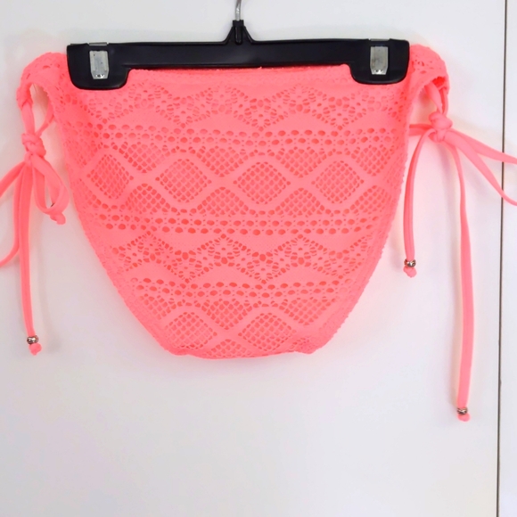 Freya Sundance Tie Side Bikini Bottom. Flamingo colour. Multiple sizes. - Picture 2 of 6